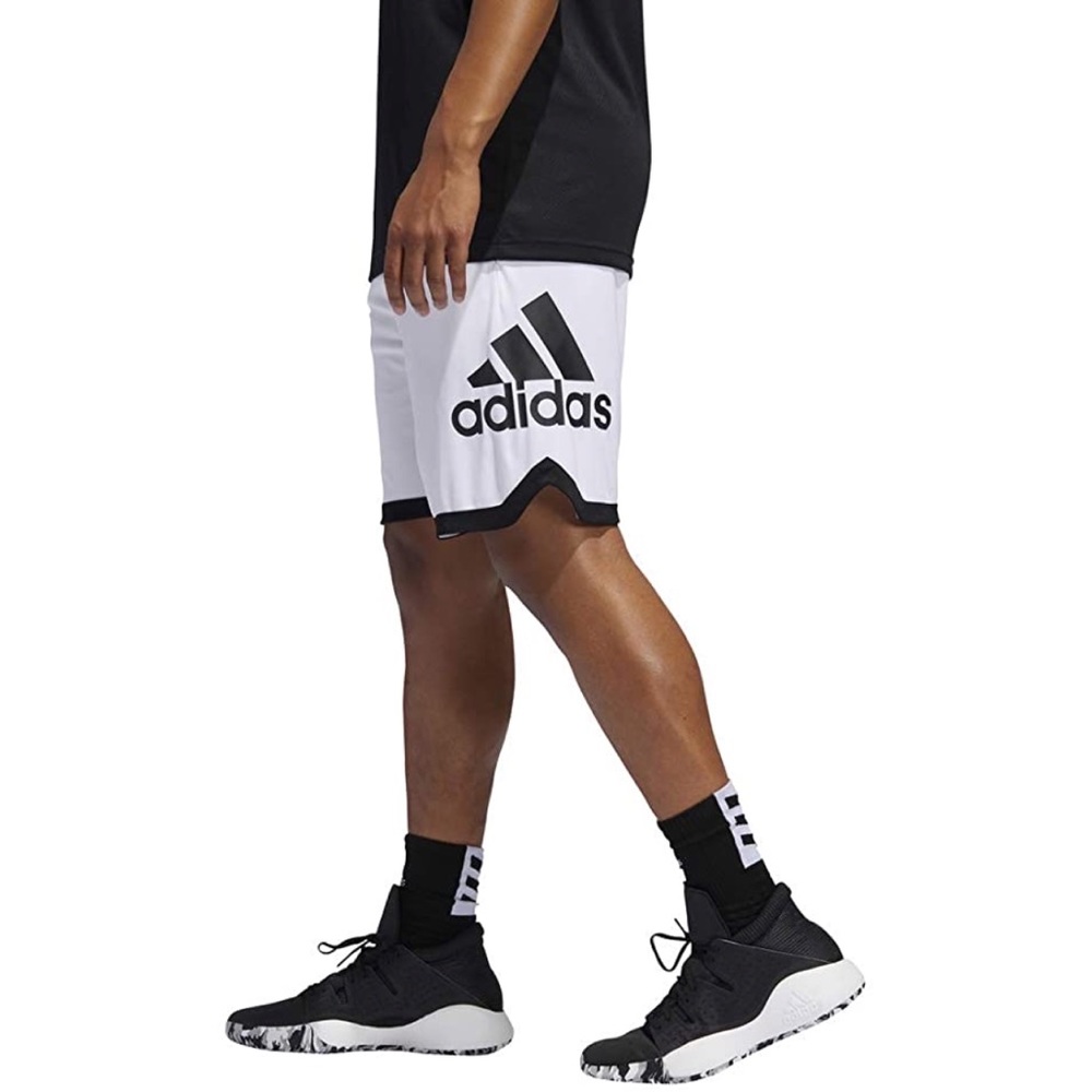 Adidas Badge of Sport Athletic Shorts White sz: 2XL